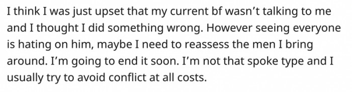 I thought I did something wrong