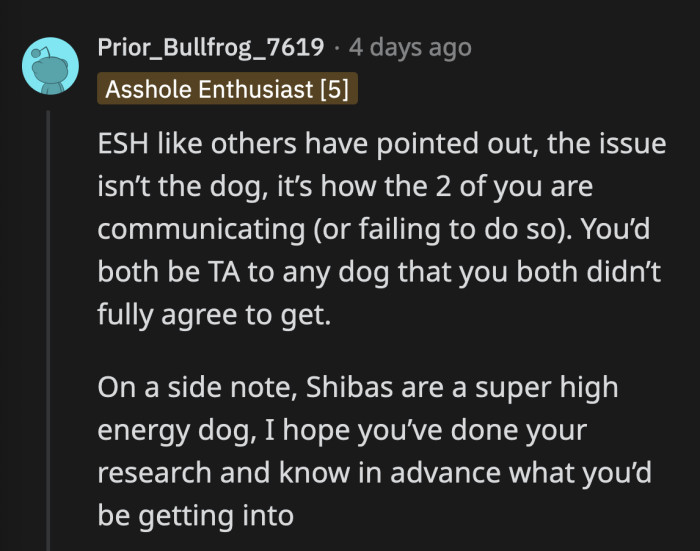 It doesn't seem like they have done any research into the breeds at all.