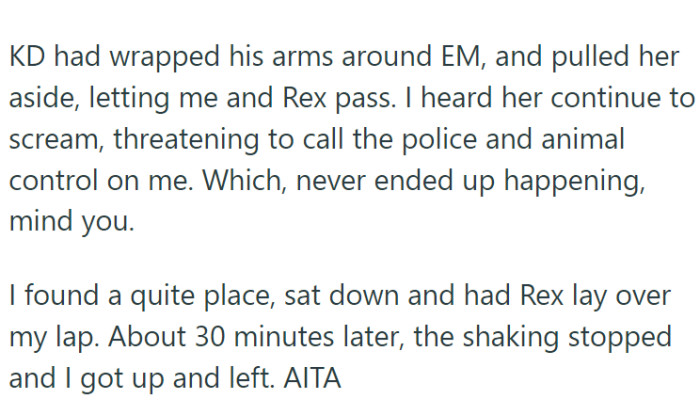 He took his wife away