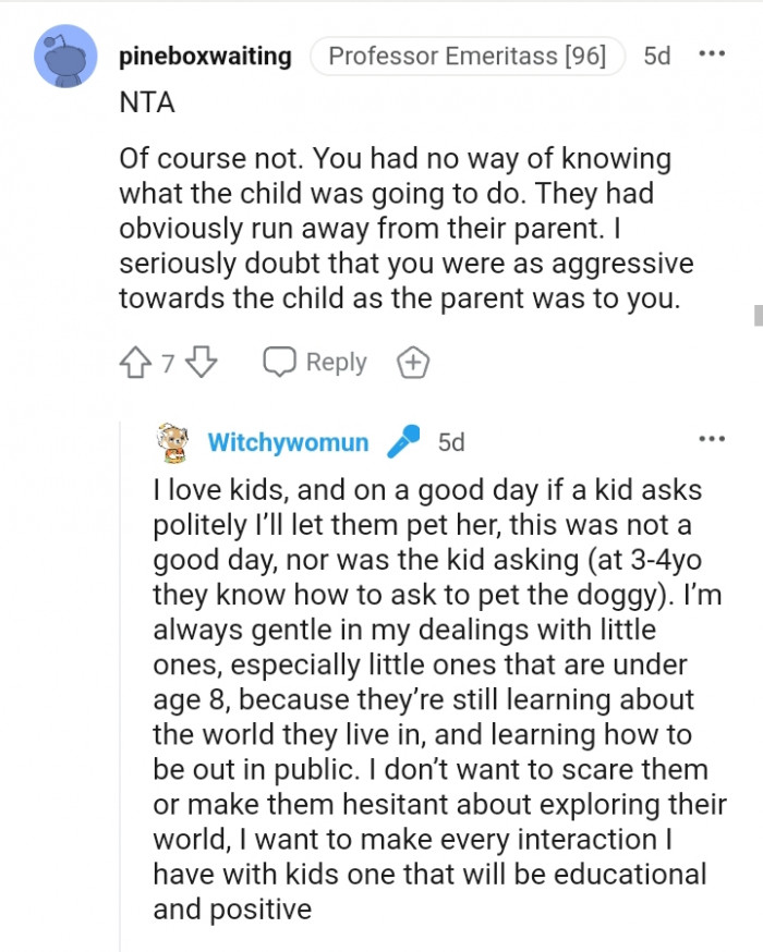 They had obviously run away from their parent