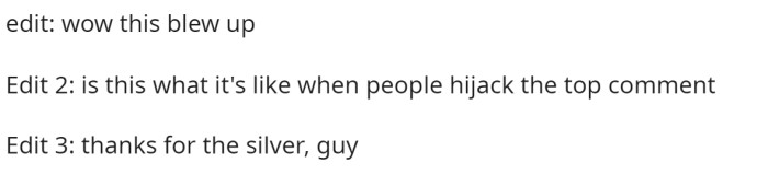 This commenter added a bit of edits to the post afterward.