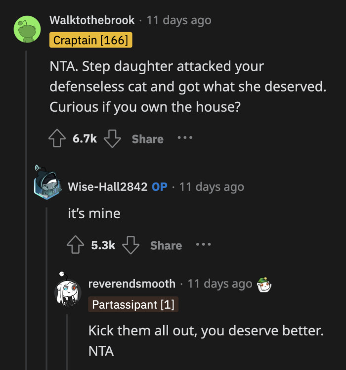 OP and Whiskey Deserve Better Than to Live with People Who Think It's Okay to Harm Animals