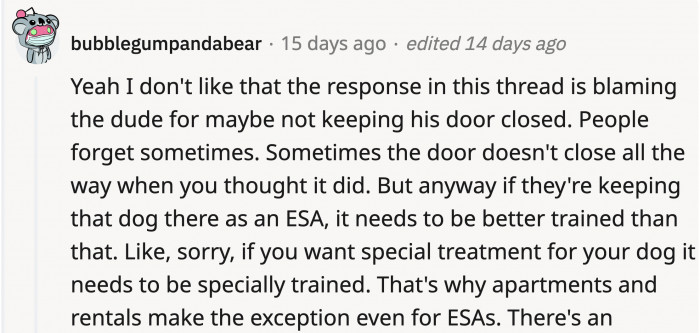 Although the majority have voted that OP will be TA if he rehomes the dog, they are still pushing that if...