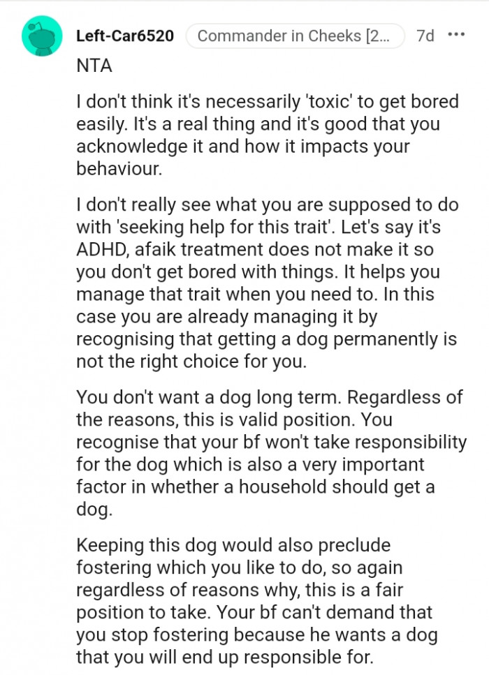 This Redditor doesn't see what the OP is supposed to do here