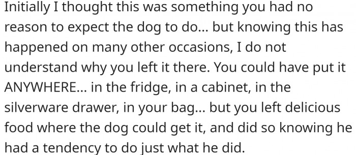 OP should've put it away