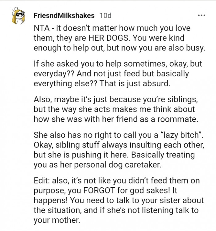 You were kind enough to help out