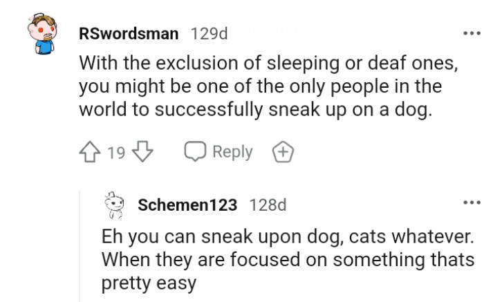 13. One of the only people in the world to do that