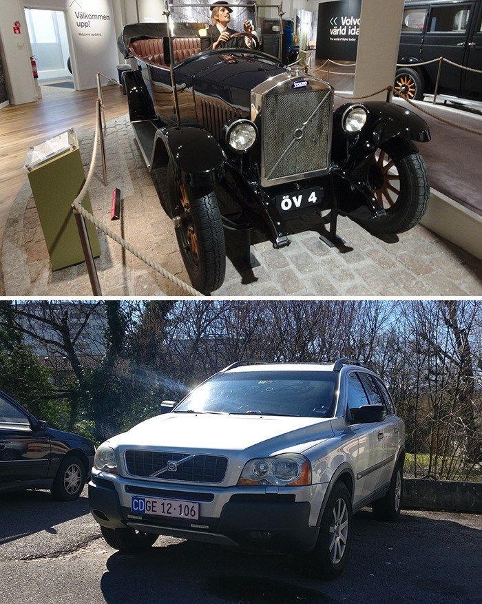 8. Volvo OV4 (1927) vs. Volvo XC90 (2019)
