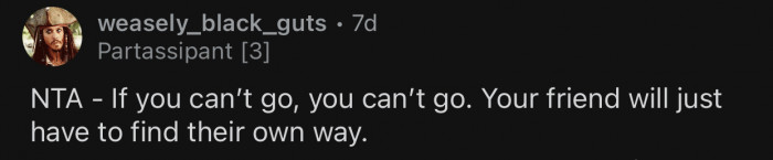 People have the right to refuse.