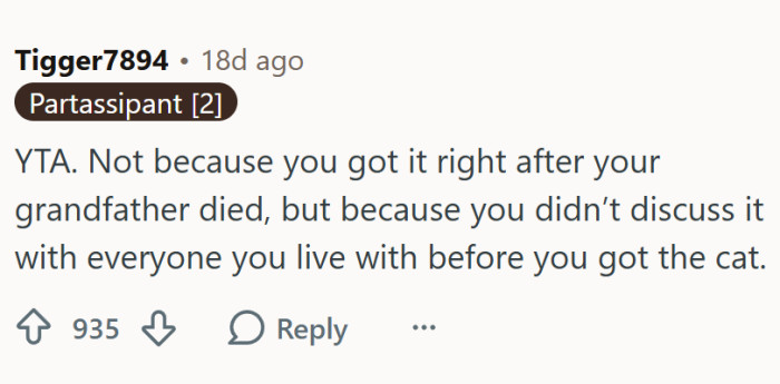 This Redditor is harsh...