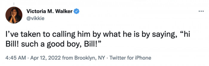 Such a good boy bill