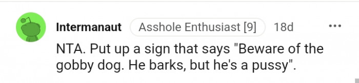 12. This Redditor is suggesting what should be written on the notice