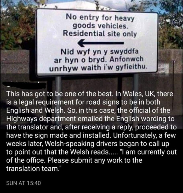 1. “A Welsh classic. Apologies if it's been posted before”