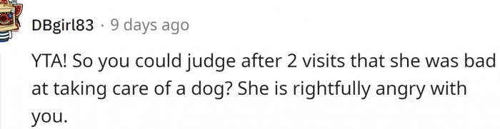 Just two visits and already an expert...