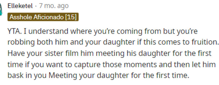 Unfortunately, this is what is happening but we don't really think that OP sees it this way at all and that's why she's making this post.