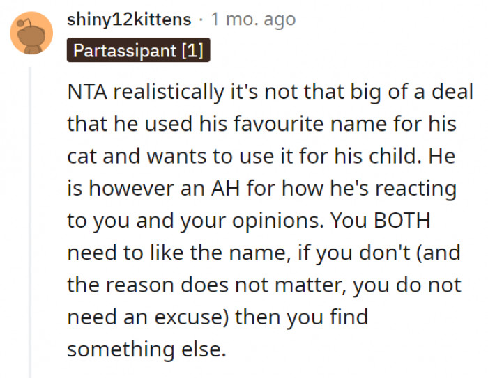 It was his reaction that escalated this minor disagreement into a complicated one in the first place.