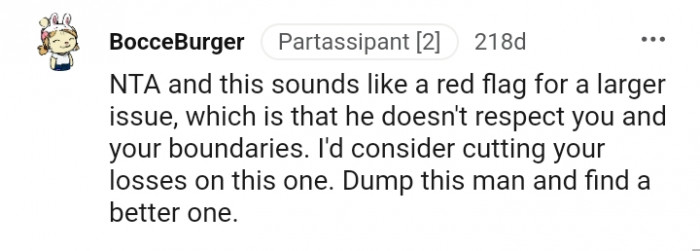 8. A red flag for a larger issue