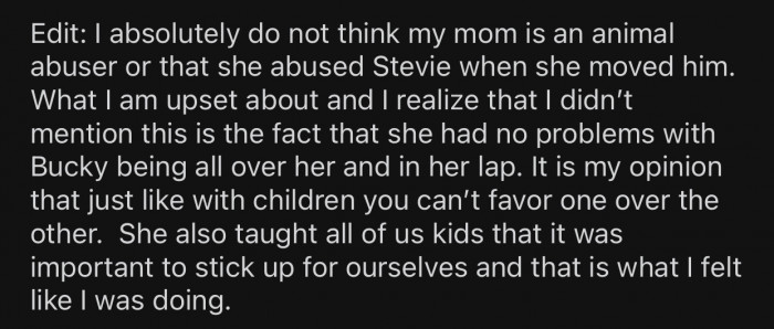 Op eventually modified the post to include an Edit with more context about the situation.