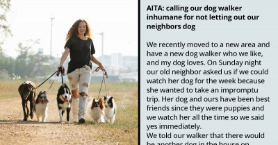 This Couple Turned to Reddit After Their Dog Walker Annoyed Them