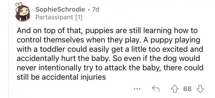 Accidents always happen, and it's better to be safe than sorry.