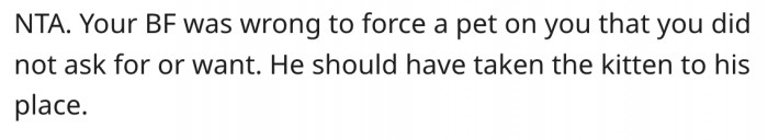12. What her fiancé did is wrong.
