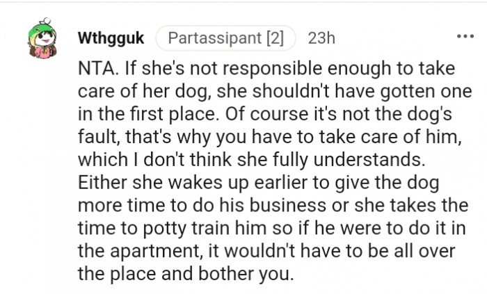 It doesn't have to be all over the place.