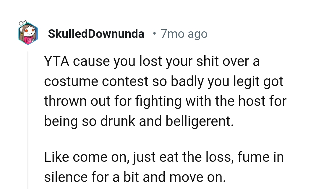 The OP legit got thrown out for fighting