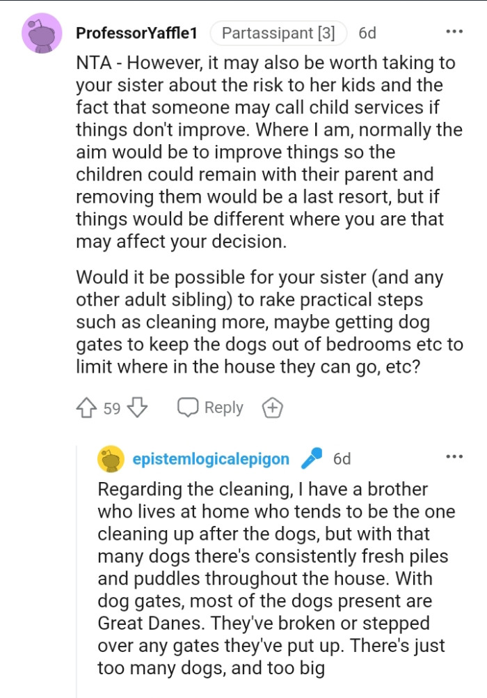 The aim is to improve things so children can remain with their parents