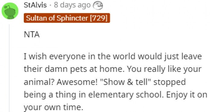 There's a time and place for everything and everyone. Maybe the dogs should sit this one out.