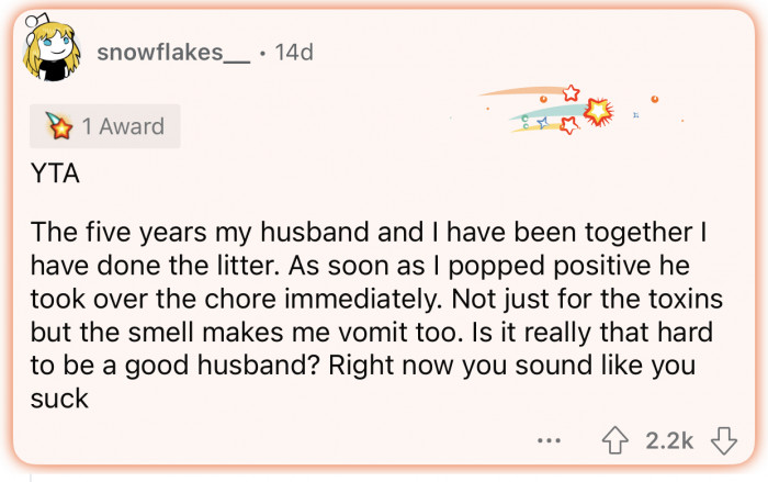 It's not that hard to be a good husband.
