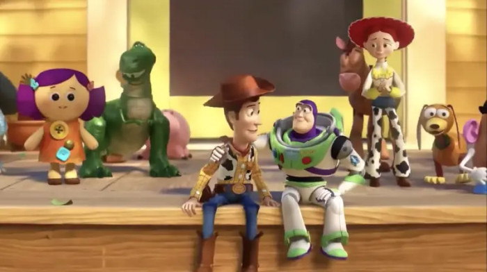 14. Andy giving his toys to Bonnie in 'Toy Story 3' ending