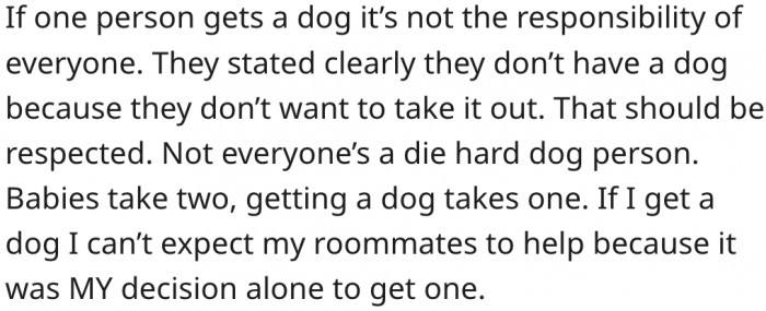 8. Not everyone likes dogs, and that should be respected.