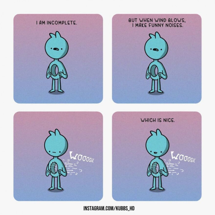 A bit of happiness within the dark