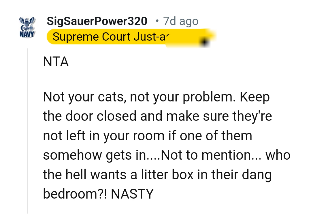 And the comments roll in...