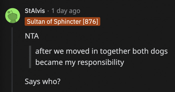 His actions spoke for him, and OP allowed it to happen. She has been allowing him to use her, and it's time she puts a stop to it.