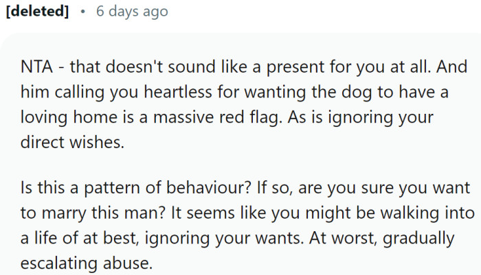 Some people see red flags