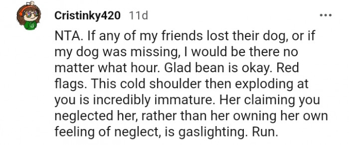 16. This Redditor is glad Bean's safe