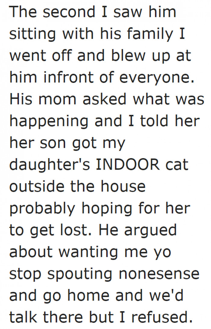 She couldn't control her anger at this point.