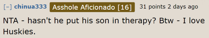 Another user thinks that therapy is the best idea for the boy who's afraid of dogs.