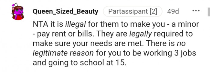 2. They are supposed to meet your needs