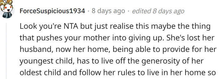 Mom lost her husband, now her home....