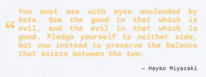 10. See the good in that which is evil