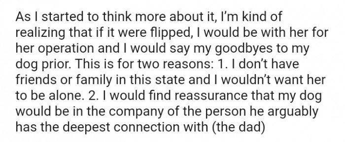 The OP doesn't have friends or family in the state