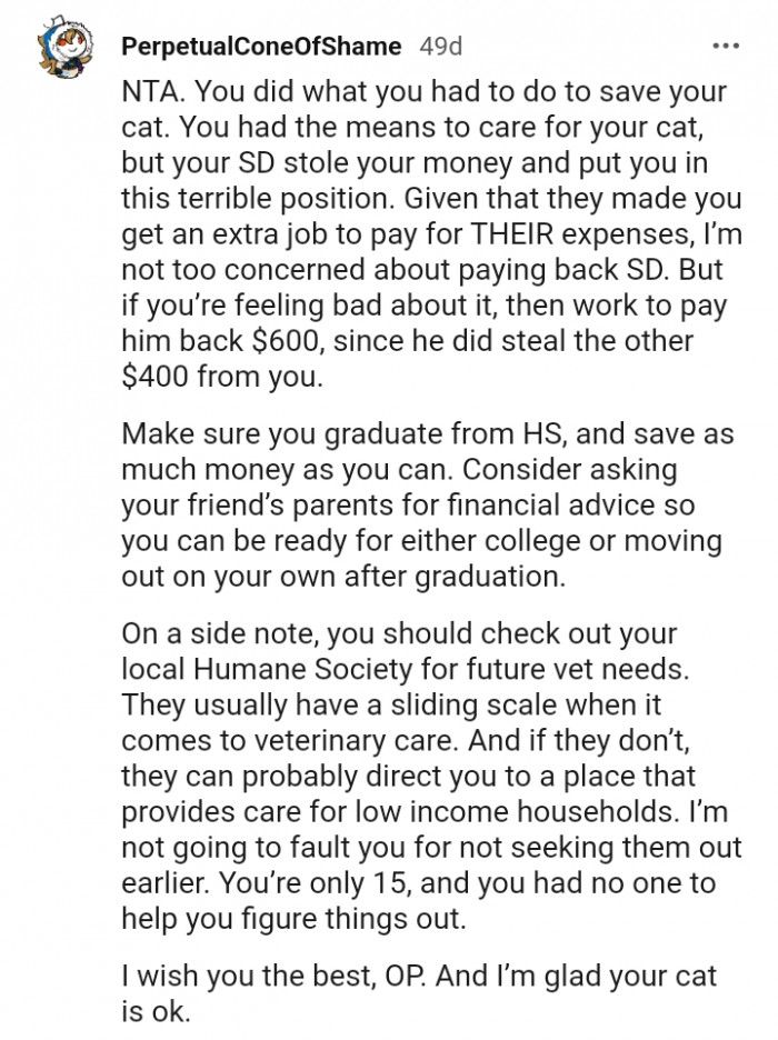 6. Ask your friend's parents for financial advice