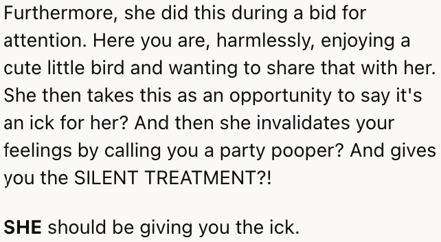 It's the OP who should be angry, not the other way around. He was the one who was wronged.