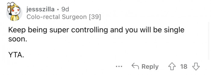 "You will be single soon."