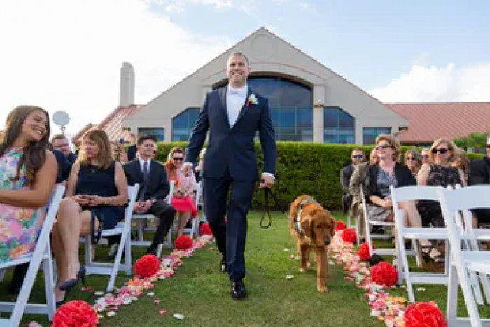 This US army Veteran chose his loyal furry companion as his best man on his big day