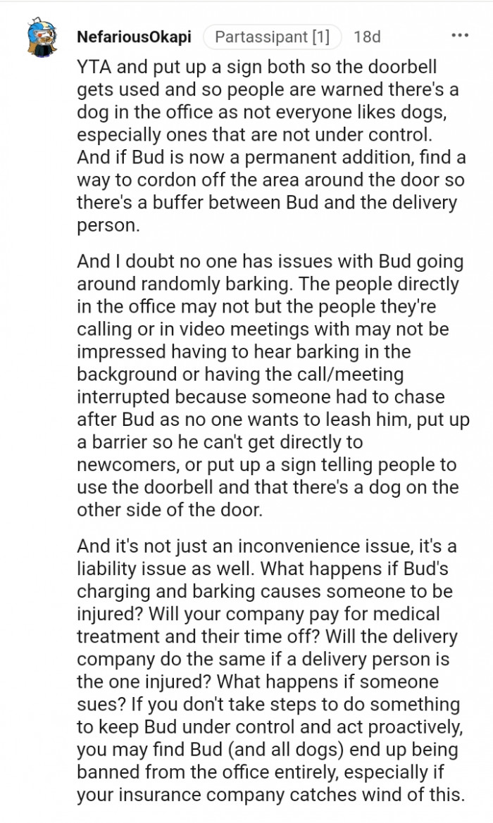 7. No one wants to leash him