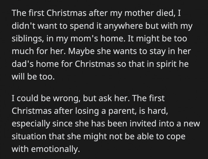 They should definitely discuss it once they are calmer and more rational.