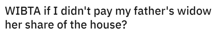 Here is the OP's dilemma: